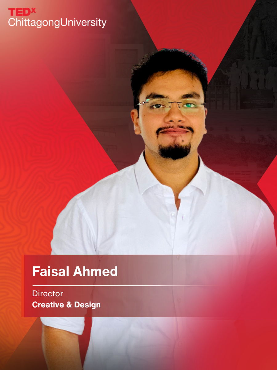 Faisal Ahmed — Director, Creative & Design
